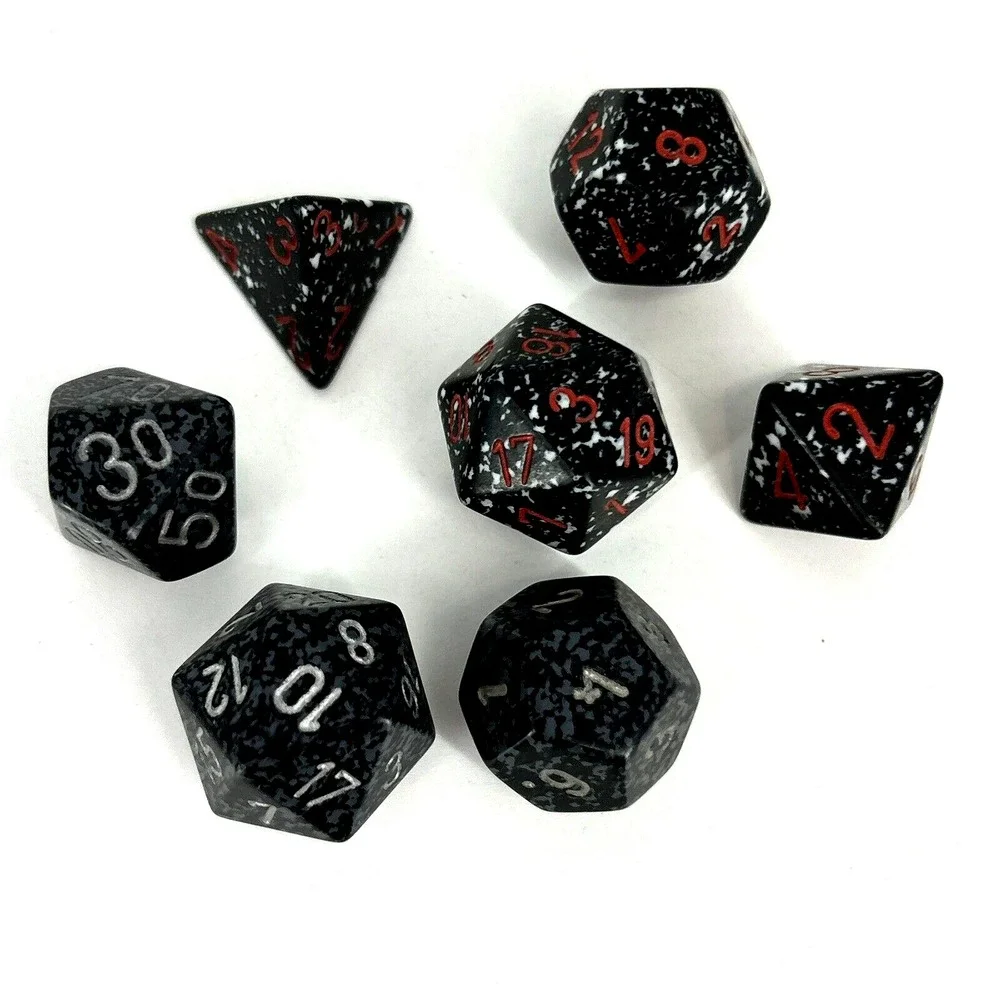 Lot Of OOP Chessex Ninja Space 25318‎ LE166 25308 RPG D&D Dice